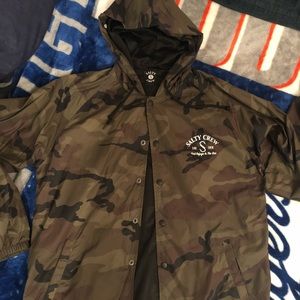 SALTY CREW windbreaker jacket EUC.